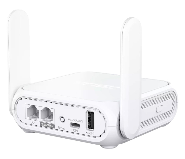 ASUS RT-BE58 Go Travel Router (3600Mb/s a/b/g/n/ac/ax/be) - 1455330 - zdjęcie 8